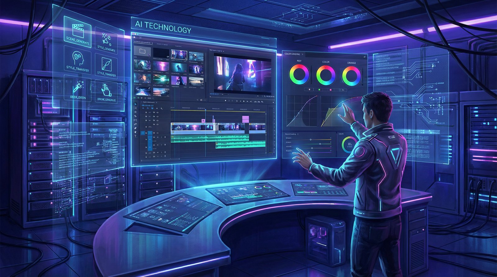 小蓝视频教程视频-AI剪辑